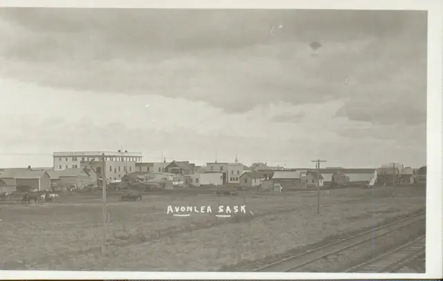 View of Avonlea from the railway tracks